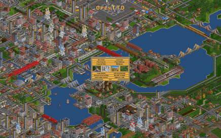 OpenTTD - open source simulation game based upon Transport Tycoon Deluxe